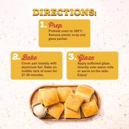 Texas Roadhouse Mini Rolls with Honey Cinnamon Glaze, 12 Count - Thumbnail 9