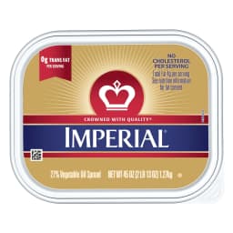 Imperial Vegetable Oil Spread, 45 oz Plastic Tub - Thumbnail 4