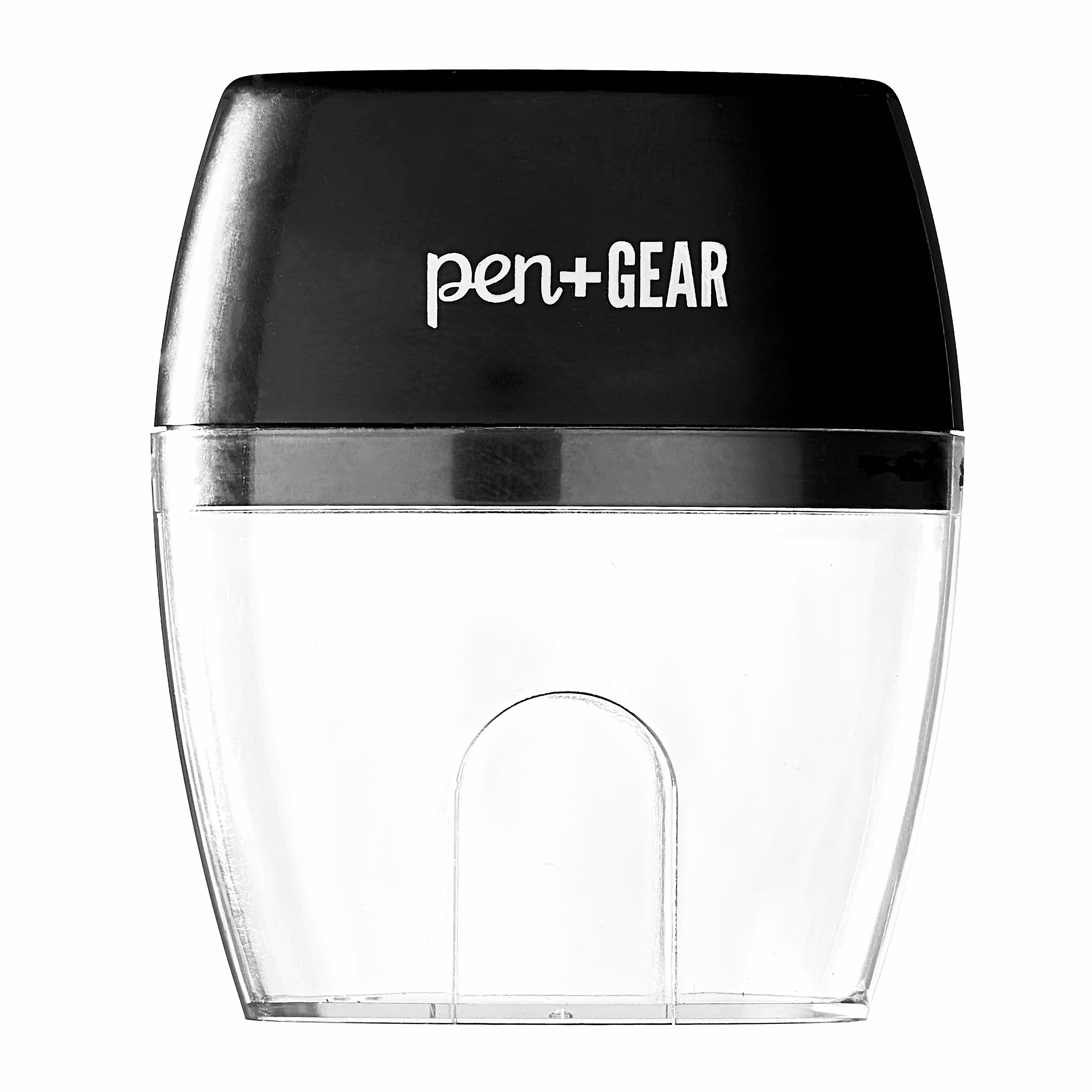 Pen+Gear 2-Hole, Handheld Manual Pencil Sharpener, Black, 1 Count - Thumbnail 4