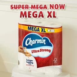 Charmin Ultra Strong Toilet Paper, 24 Mega XL - Thumbnail 4