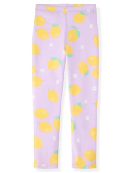 Garanimals Newborn, Baby & Toddler Girl Cotton Pull-on Leggings, Sizes 0M–6T, Single & 3-pack - Thumbnail 4