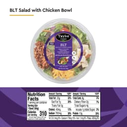 Taylor Farms BLT Salad with Chicken and Bacon, 6.5 oz (Fresh) - Thumbnail 4