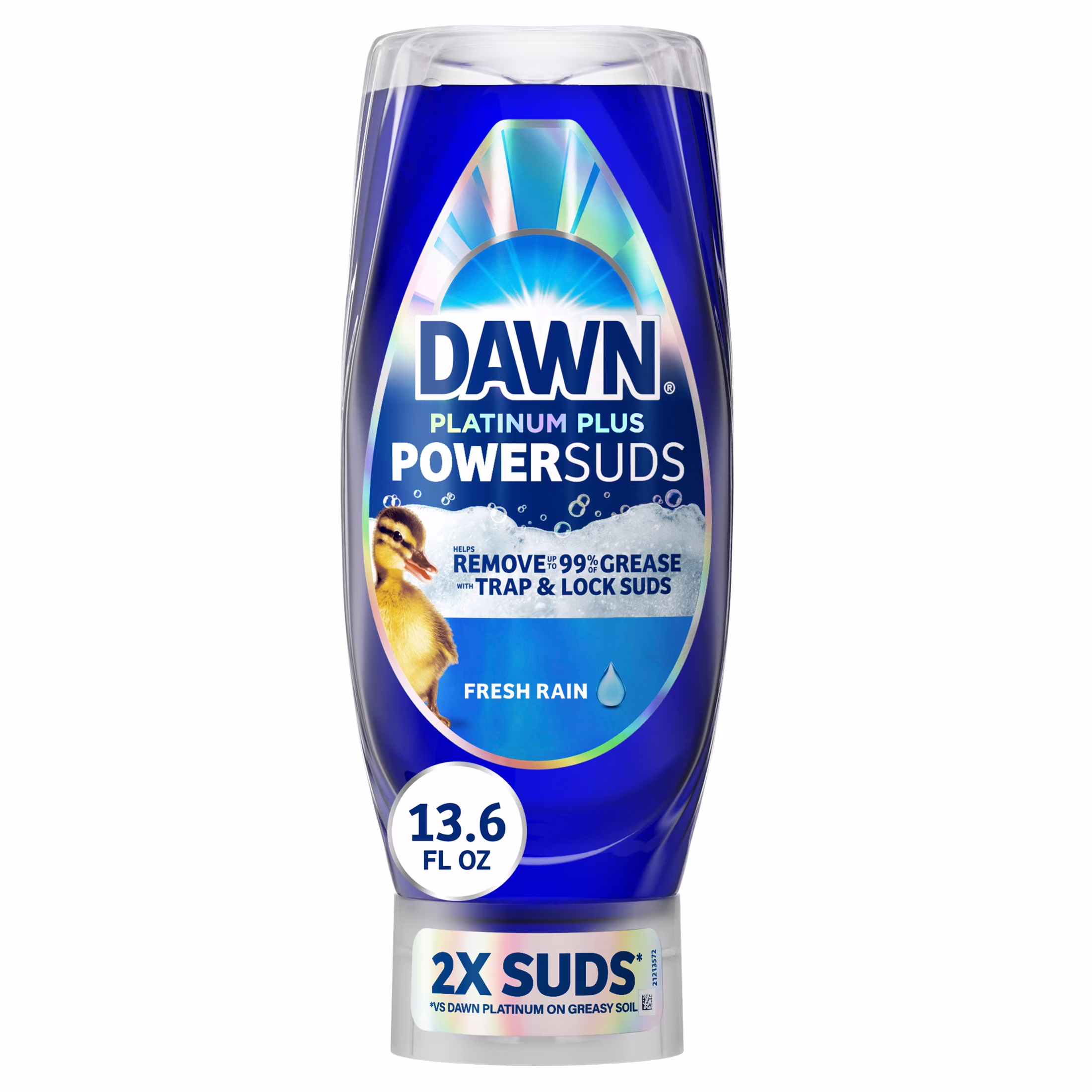 Dawn Platinum Plus, Dish Soap, 13.6 oz. EZ-Squeeze Bottle - Thumbnail 1