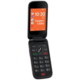 Consumer Cellular Iris, 8GB, Red - Flip Phone - Thumbnail 4