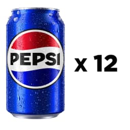Pepsi Cola Soda Pop, 12 fl oz, 12 pack Cans - Thumbnail 3