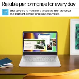 HP 2025 Latest Laptop for Student Business, Intel N150 CPU(Beats N4120), 14 Inch LED, 16GB RAM - Thumbnail 4