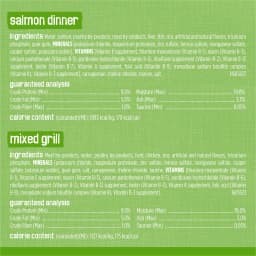 Purina Friskies Salmon Dinner, Turkey & Giblets Dinner, & Mixed Grill Pate Wet Cat Food Variety Pack, 5.5 oz Cans, 12 Pack - Thumbnail 7