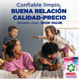 Ariel Laundry Detergent Powder with a Touch of Downy Freshness, 2.7 kg, 60 Loads - Thumbnail 4