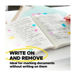 Post-it Page Marking Flags Dispenser, 5 Bright Colors, 20 Flags per Color, 100 Flags per Dispenser - Thumbnail 5