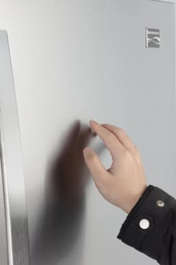 Kenmore 17.5 Cu. ft. Capacity Counter-Depth French Door Refrigerator and Freezer with Ice Maker, Stainless Steel - Thumbnail 14