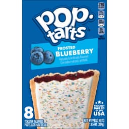 Pop-Tarts Toaster Pastries, Breakfast Foods, Kids Snacks, Frosted Blueberry (8 Pop-Tarts) - Thumbnail 10