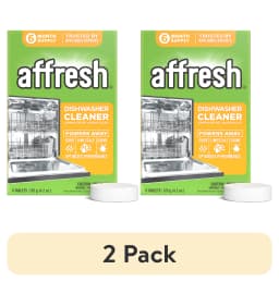 (2 pack) Affresh Dishwasher Cleaner, Helps Power Away Odor Causing Residues & Grime Inside Pump, Tub & Hoses, 6 Tablets, 6 Month Supply - Thumbnail 2