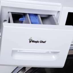 Magic Chef 2.7 cu ft Washer Dryer Combo, White - Thumbnail 6