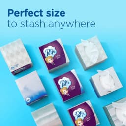 Puffs Ultra Soft Facial Tissues, Cube, 56 Facial Tissues Per Box, 4 Count - Thumbnail 8