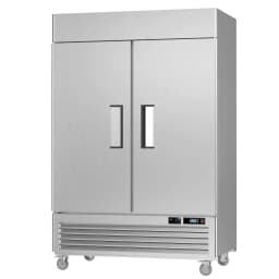 VEECOOL 54.4" W Commercial Refrigerators WiFi-Enabled, 49 cu.ft. Stainless Steel Reach-In Fridge with 8 Shelves, APP & Digital Control, LED Lighting - Thumbnail 9