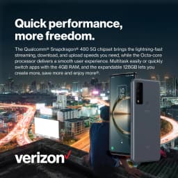 Verizon TCL 30 V 5G, 128 GB, Black- Prepaid Smartphone [Locked to Verizon Prepaid] - Thumbnail 7
