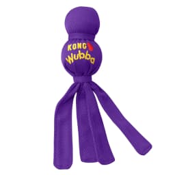 KONG® Wubba® Squeaker Dog Toy, Purple, Small - Thumbnail 1
