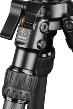 FANAUE Carbon Fiber Tripod for Hunting,360 Degree Ball Head,with Arca Swiss Quick Release Plateand Hands-Free Operation for Hunting, Shooting - Thumbnail 4