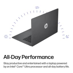 HP OmniBook 3 17.3 inch Laptop Next Gen AI PC 2K IPS Display Windows Intel Ultra 7 255U 32GB 512GB SSD Windows 11 Pro - Thumbnail 4