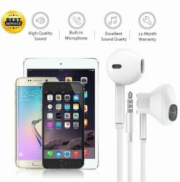 RHEA- Headphones With Microphone, Boost+ Premium In-Ear Earbud Earphones/Headphones - Thumbnail 5