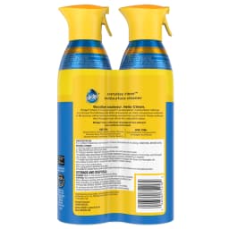 Pledge Antibacterial Multi Surface Cleaner Spray, Fresh Citrus - Household Antibacterial Spray (2 Pack Aerosol), 9.7 oz - Thumbnail 5