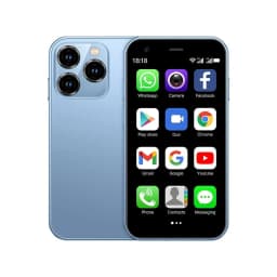 SOYES XS15 Android 8.1 2GB RAM 16GB ROM Ultra-thin 3 Inch Dual SIM Smart Phone, Blue - Thumbnail 1