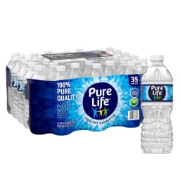 Pure Life Purified Water, 16.9 fl oz, 35-pack Plastic Bottles - Thumbnail 1