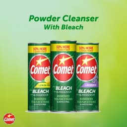 Comet® Lavender Scented All Purpose Cleaning Powder with Bleach 21oz - Thumbnail 4