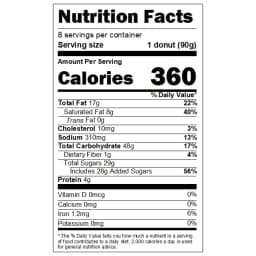 Freshness Guaranteed Glazed Sour Cream Donuts, 20 oz, 8 Count - Thumbnail 3