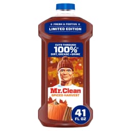 Mr. Clean All Purpose Cleaner, Floor Cleaner, Mop Soap, Cleaning Liquid, Spiced Harvest, Pumpkin, 41 fl oz - Thumbnail 1
