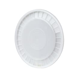 United Solutions 5 Gallon Round Plastic Utility Bucket Lid, White, 1 Each - Thumbnail 3
