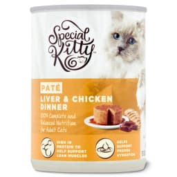 Special Kitty Liver & Chicken Dinner Pate Wet Cat Food, 13 oz Can - Thumbnail 1