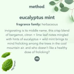 Method Daily Shower Spray Cleaner, Eucalyptus Mint, 28 fl oz - Thumbnail 2