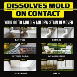 Alien Power Super Concentrated Multi-Purpose Stain Remover Set Mold Mildew Water Algae Cleaner Kit Spray Bottle - Thumbnail 5