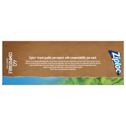 Ziploc® Compostable Sandwich Bags, Food Storage Zipper Bags, 40 Count - Thumbnail 12