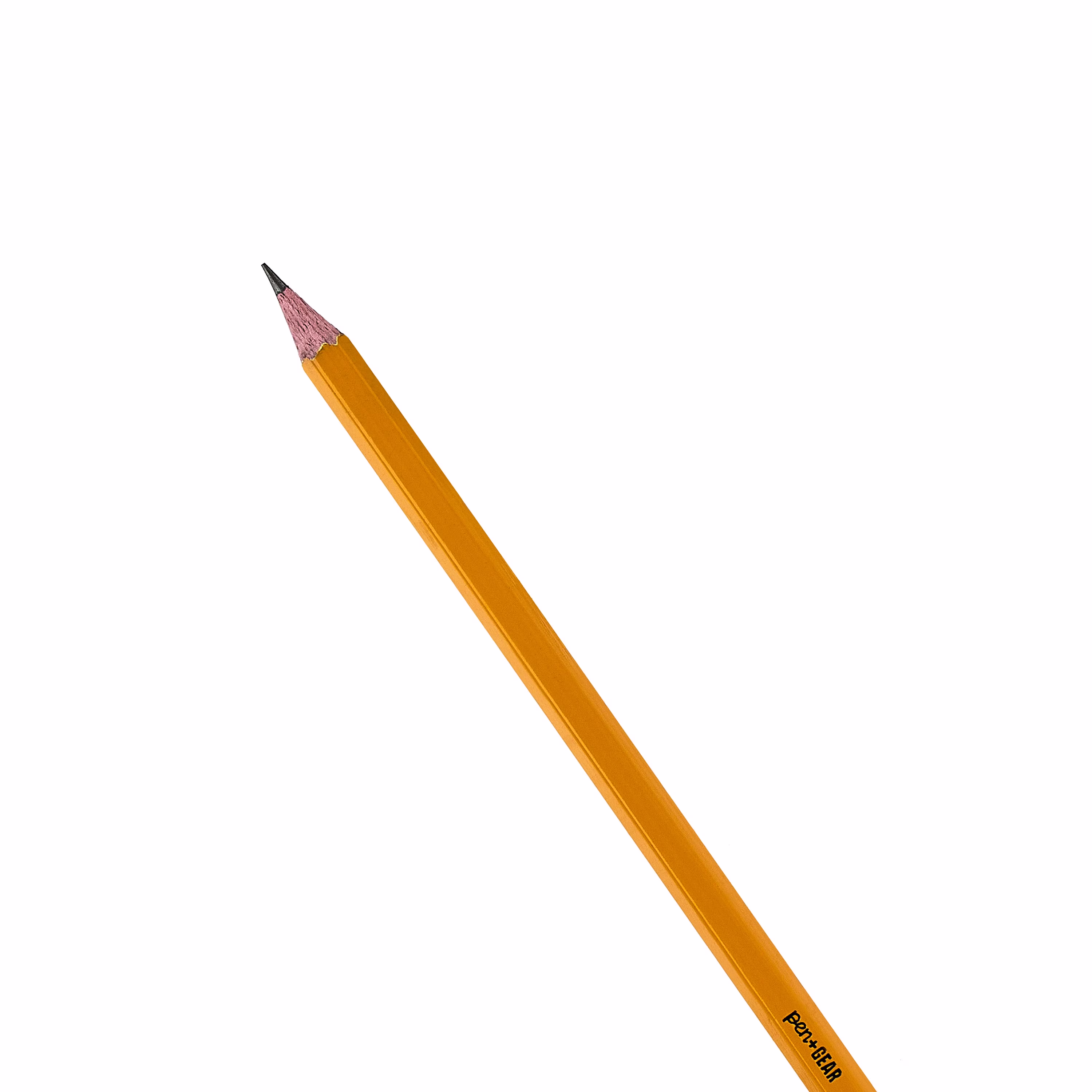 Pen+Gear #2 HB Sharpened Wood Pencils, Yellow, 24 Count - Thumbnail 4