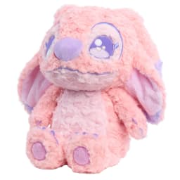 Disney Stitch 14-inch Feeling Rosy Large Angel Plush Toy, Soft Plush with Rosette Fabric, Ages 3 - Thumbnail 8