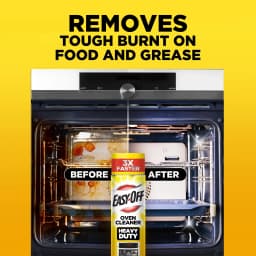 Easy-Off Heavy Duty Oven Cleaner Foam, Removes Grease & Burned-On Food, For Ovens, Grill Grates & More 14.5oz - Thumbnail 6