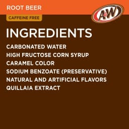A&W Root Beer Soda Pop, 12 fl oz, 12 Pack Cans - Thumbnail 4