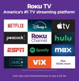 Hisense 70" Class 4K UHD LED LCD Roku Smart TV HDR R6 Series 70R6E4 - Thumbnail 9