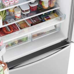 Kenmore 20.3 Cu. ft. Capacity Counter-Depth French Door Refrigerator and Freezer with Ice Maker, Stainless Steel - Thumbnail 12