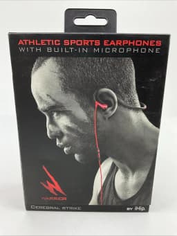RHEA- Warrior By Ihip Cerebral Strike Athletic Sports Earhook Headphones - Thumbnail 1