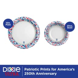 Dixie Ultra Summer Design Disposable Paper Bowls, 20 oz, Multi-Color, 25 Count - Thumbnail 2
