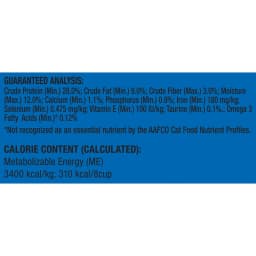 9Lives Daily Essentials Dry Cat Food for Adult Cats with Chicken, Beef & Salmon, 28 lb. Bag - Thumbnail 9
