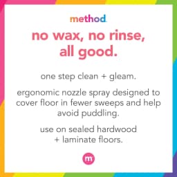 Method Squirt + Mop Hardwood Floor Cleaner, Almond, 25 fl oz - Thumbnail 4