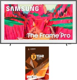 Samsung QN85LS03FWFXZA 85 Inch The Frame Wireless 4K Neo QLED TV with 3 Year Amber Protection Plan (2025) - Thumbnail 1