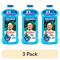 (3 pack) Mr. Clean All Purpose Cleaner, 2X Concentrated Multi Surface, Unstopable Fresh Scent, 41 fl oz - Thumbnail 1
