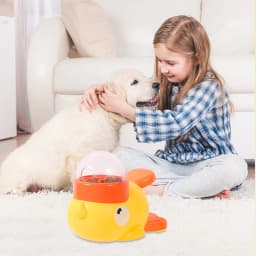 Dog Interactive Slow Feeder, Duck-Shaped Design Iq Training & Bloat Prevention, Adjustable Abs Slow Feeding Toy For Small/Medium Dogs, Reduces - Thumbnail 5