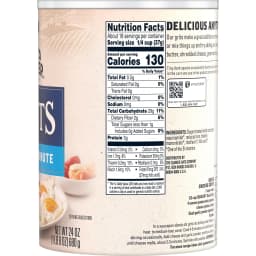 (3 pack) Quaker Original Quick 5-Minute Grits, Shelf-Stable, 24 Oz Canister - Thumbnail 4