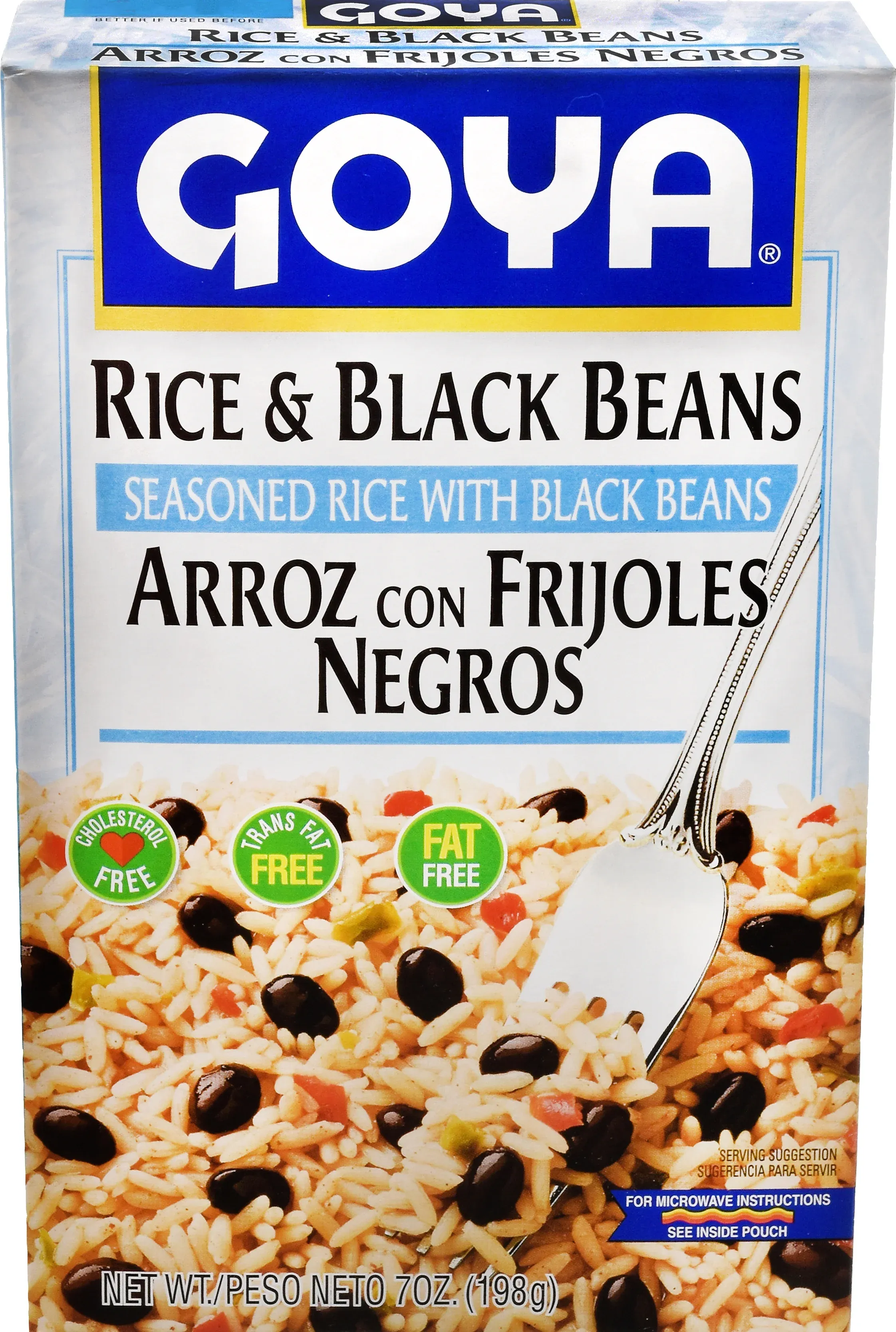 GOYA Rice & Black Beans Seasoned Rice 7 Oz